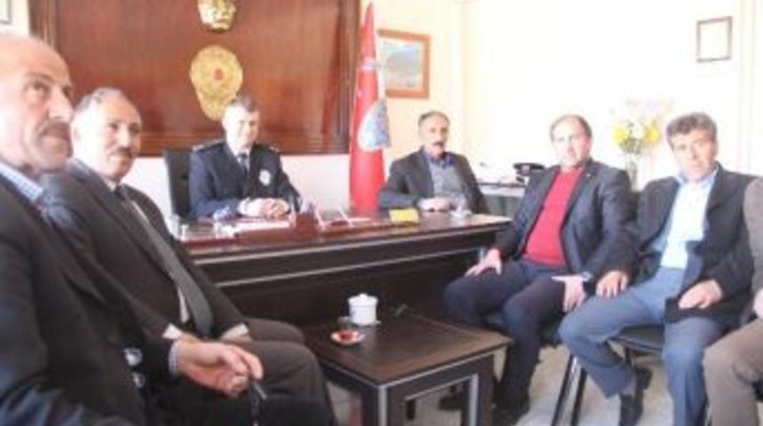 Ak Parti &Ccedil;ıldır Teşkilatından İl&ccedil;e Emniyete Ziyaret