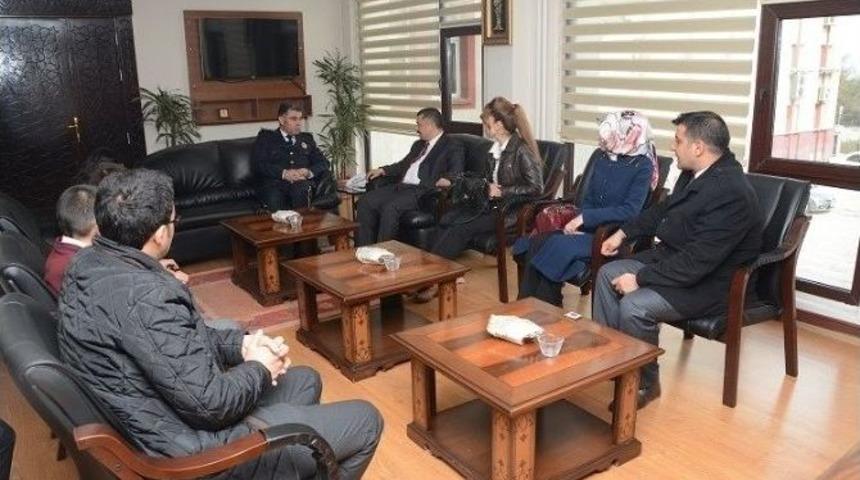 İl Emniyet M&uuml;d&uuml;r&uuml; Karab&ouml;rk, Polis Haftasında &Ouml;ğrencileri Ağırladı
