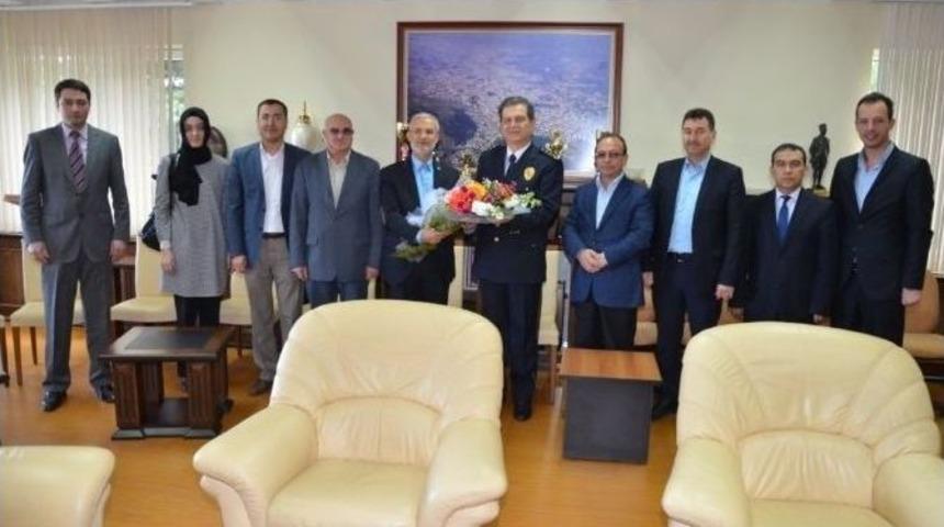Memur-sen&rsquo;den İl Emniyet M&uuml;d&uuml;r&uuml; Ceren&rsquo;e Ziyaret