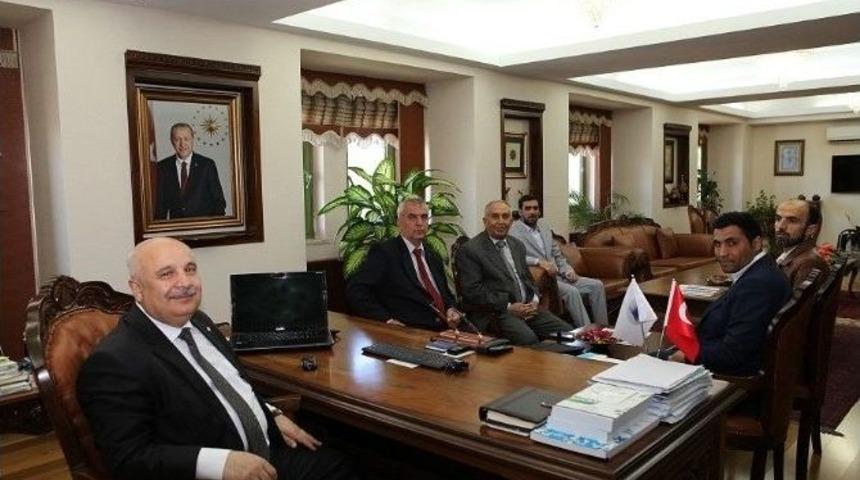 Şehbekir, Adıyaman &Uuml;niversitesini Ziyaret Etti