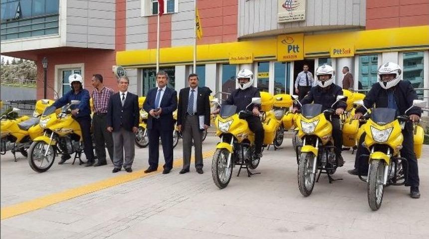 Mardin Ptt&rsquo;ye 15 Motosiklet Alındı