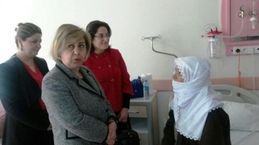 Bayan Kam&ccedil;ı&rsquo;nın Anlamlı Ziyareti