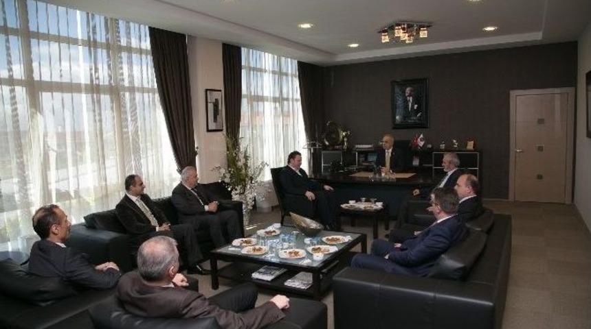 Başkan K&ouml;semusul, Mhp Milletvekili Adaylarını Ağırladı