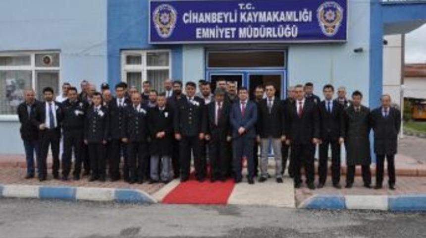 Cihanbeyli&rsquo;de T&uuml;rk Polis Teşkilatı&rsquo;nın 170. Kuruluş Yıld&ouml;n&uuml;m&uuml; Kutlandı