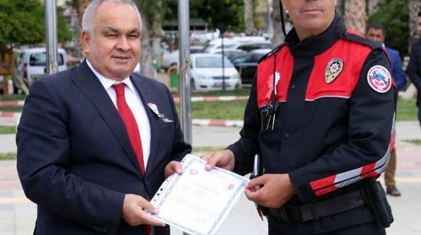 Başkan Tollu Polisleri Ziyaret Etti