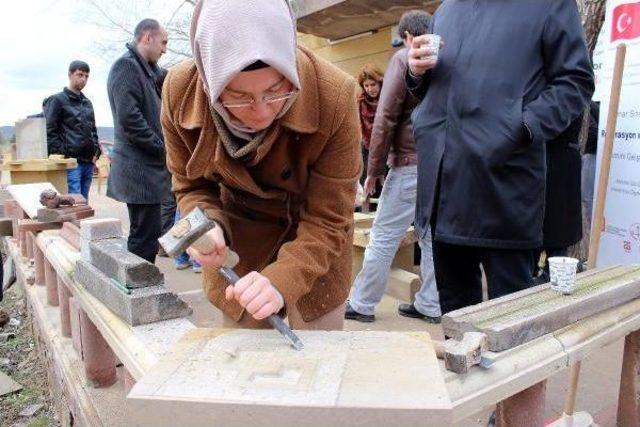 Ab Destekli  Taş Iş&ccedil;iliği  Projenin Eğitimleri Başladı 1