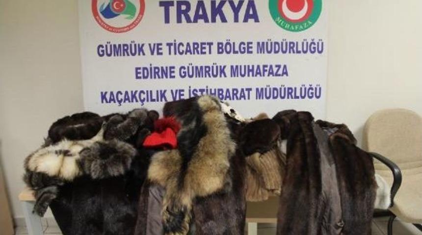 Kapıkule&rsquo;De K&uuml;rk Manto Ele Ge&ccedil;irildi