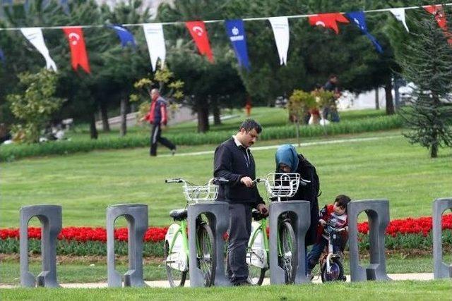 Akıllı Bisikletler, Sekapark’ta Çok Sevildi