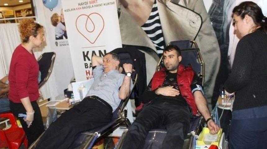 Polisten Sergi A&ccedil;ılışı Ve Kan Bağışı