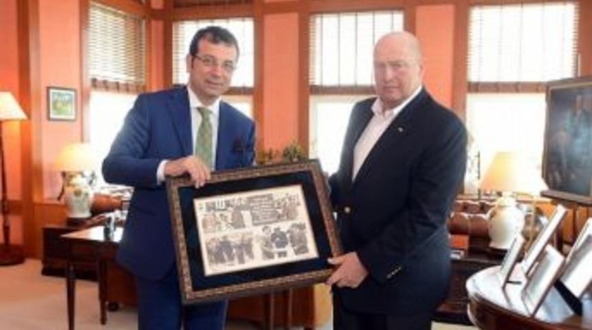Başkan İmamoğlu&rsquo;ndan Mustafa Ko&ccedil;&rsquo;a 41 Yıllık S&uuml;rpriz