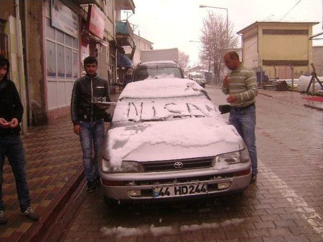 Malatya’da Nisan Karı