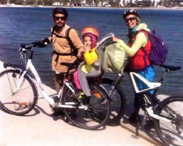 Casalini nin Eşi Ve Kızıyla Bisiklet Keyfi 2