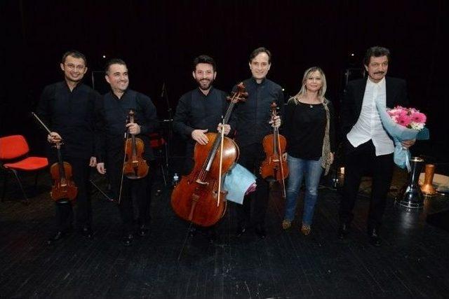 Borusan Quartet Ve Burhan Öçal Bursa’da Hayranlarıyla Buluştu