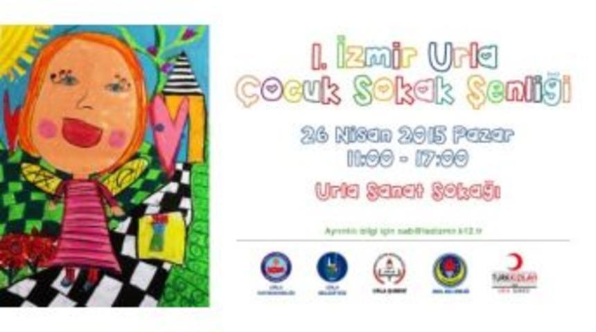 Urla&rsquo;da 1. &Ccedil;ocuk Sokak Şenliği