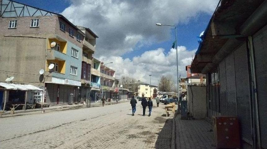 Diyadin&rsquo;de Esnaf Kepenk A&ccedil;madı