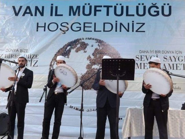 Van’da Kutlu Doğum Haftası Etkinliği