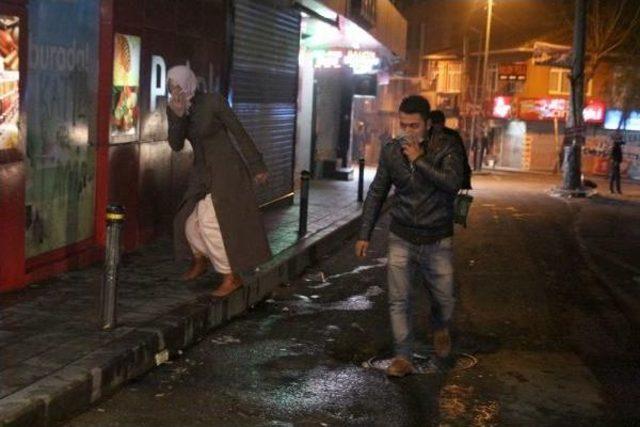 Okmeydanı'nda Polis Müdahalesi