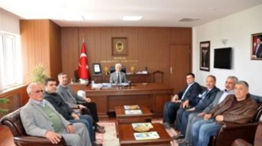 Damızlık Sığır Yetiştiricileri Birliği&rsquo;den Vali Koca&rsquo;ya Ziyaret