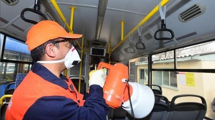 Ego Otob&uuml;sleri Her G&uuml;n Temizleniyor