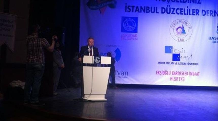 Vali Ali Fidan, D&uuml;zceliler Gecesine Katıldı
