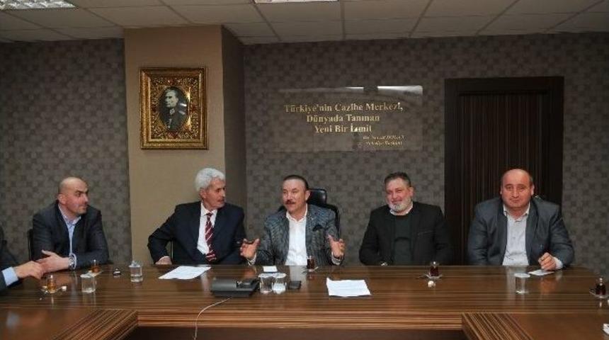 Kasaplar Odası&rsquo;ndan Doğan&rsquo;a Ziyaret