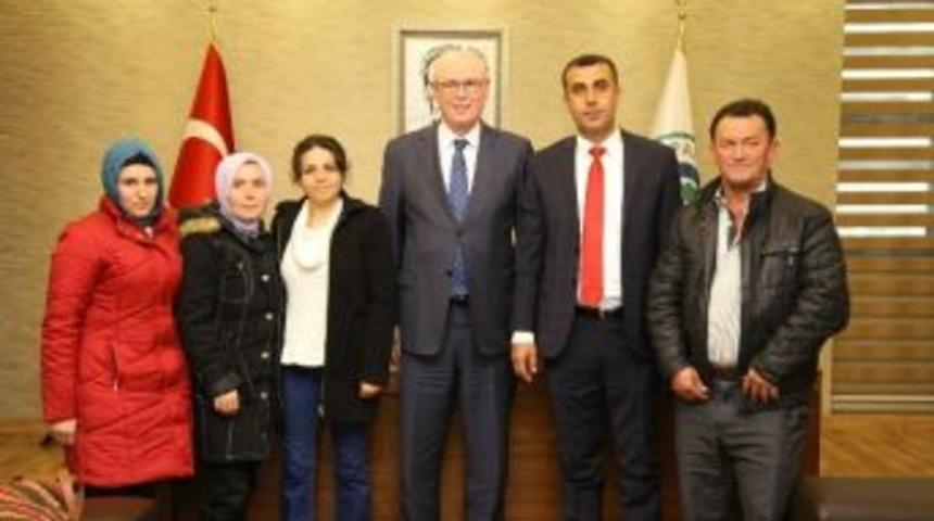 Chp İl&ccedil;e Teşkilatından Başkan Kurt&rsquo;a Ziyaret