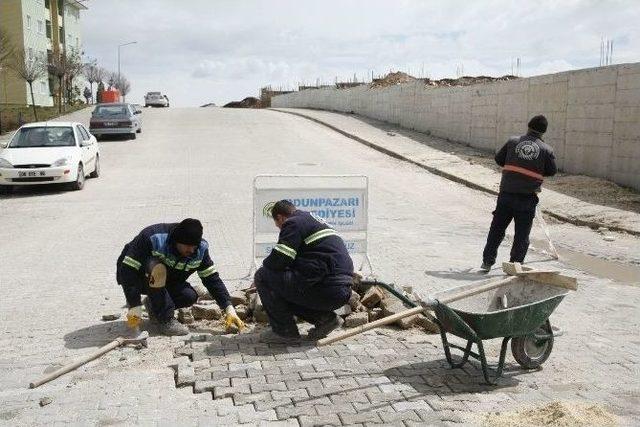 Odunpazarı&rsquo;nda Zemin Onarımı 2