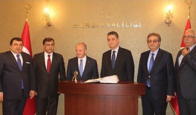 B&uuml;y&uuml;kel&ccedil;i Tekaya&rsquo;dan, Vali &Ccedil;akacak&rsquo;a Ziyaret 2