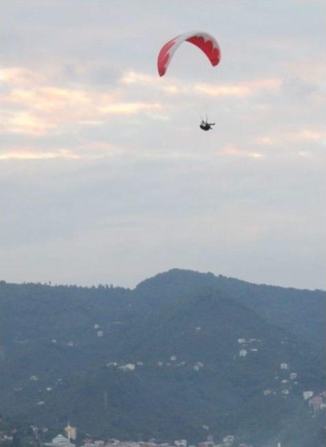 Giresun Yamaç Paraşütçülerini Ağırladı