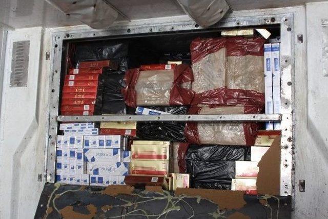 Gaziantep’te 230 Bin Paket Kaçak Sigara Ele Geçirildi