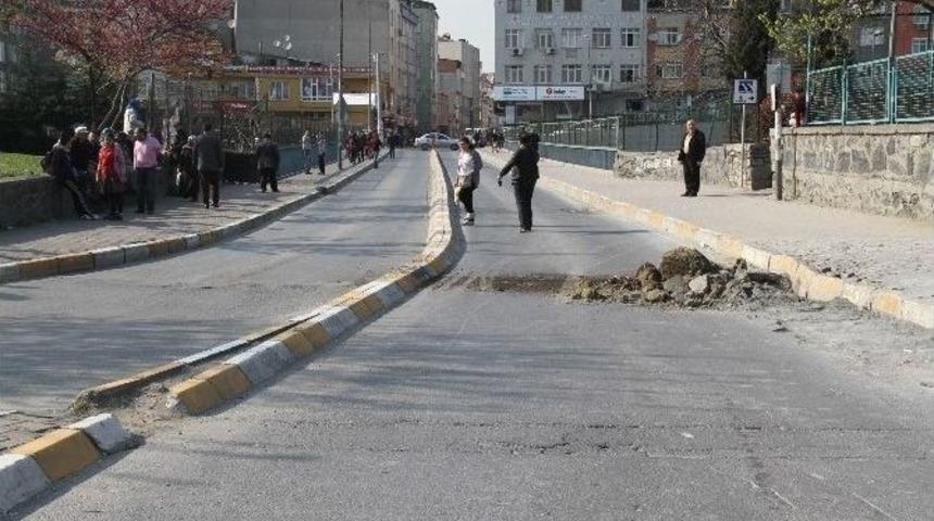 K&ouml;pr&uuml; &Uuml;st&uuml;nde Korkutan Patlama