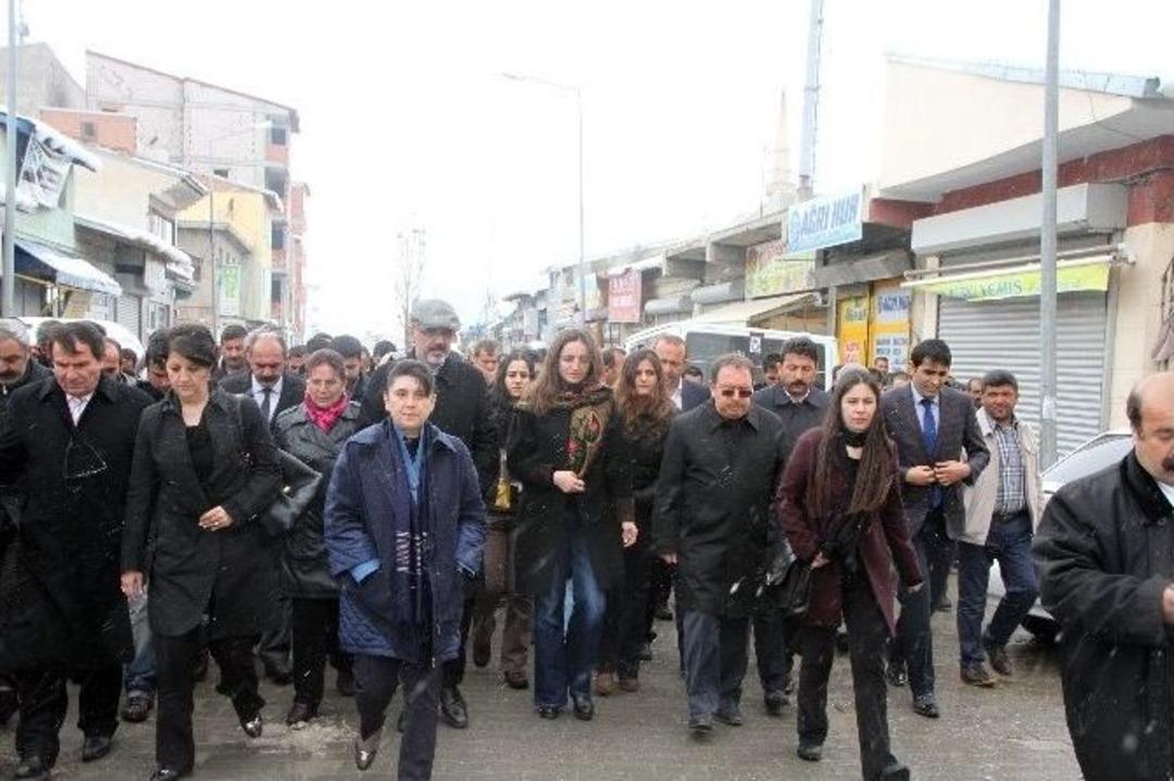 Hdp&rsquo;li Heyet Diyadin&rsquo;de