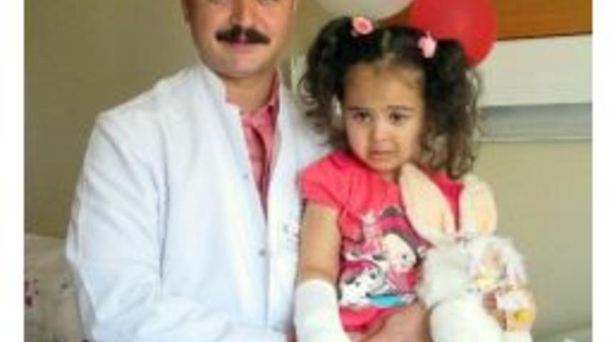 Minik Kızın Kopan Parmağı 4 Saatte Dikildi