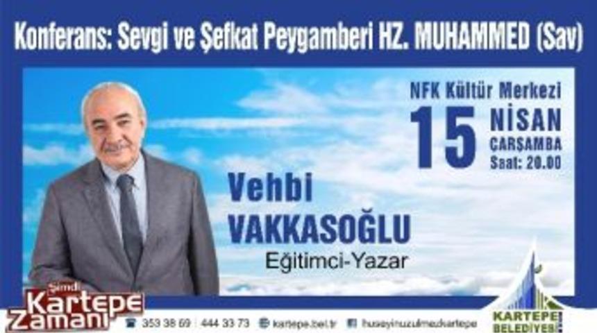Eğitimci Yazar Vehbi Vakkasoğlu Kartepe&rsquo;ye Geliyor