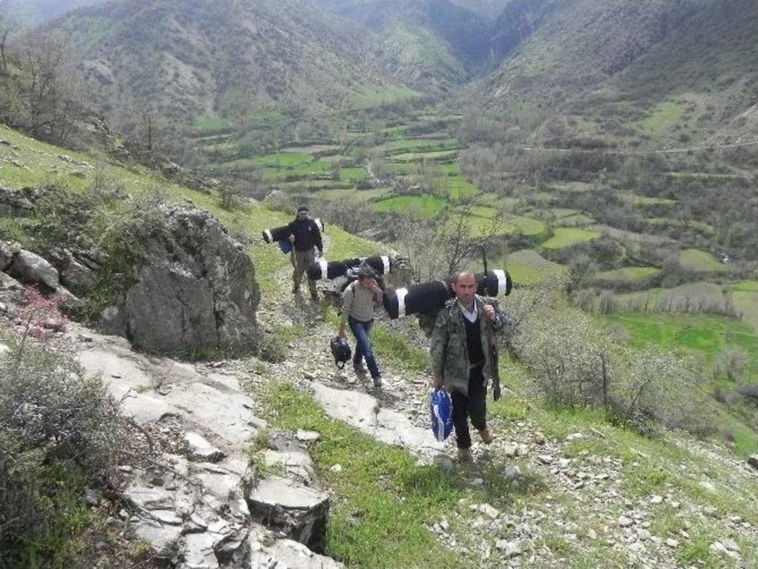 (&ouml;zel Haber) Silah Sesleriyle Yankılanan Mağaralar Artık Kamp Alanı