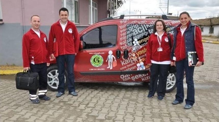 Biga&rsquo;da Evde Sağlık Hizmeti Başladı