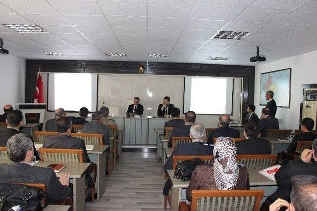 Se&ccedil;im G&uuml;venliği Toplantısı Yapıldı 1