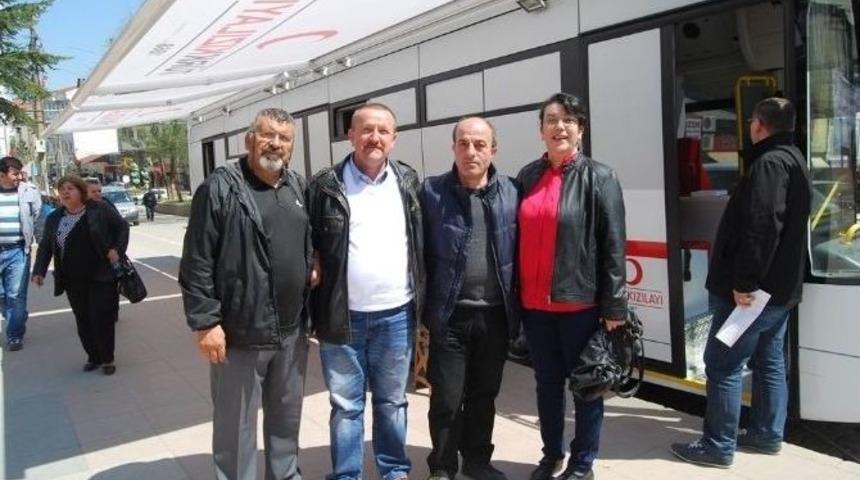 Malkara&rsquo;da Kan Bağışına B&uuml;y&uuml;k İlgi