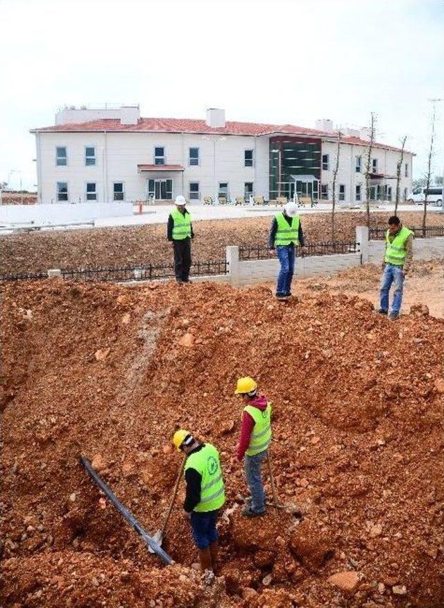 Yeni Hastanenin İçme Suyu Hattı Tamamlandı