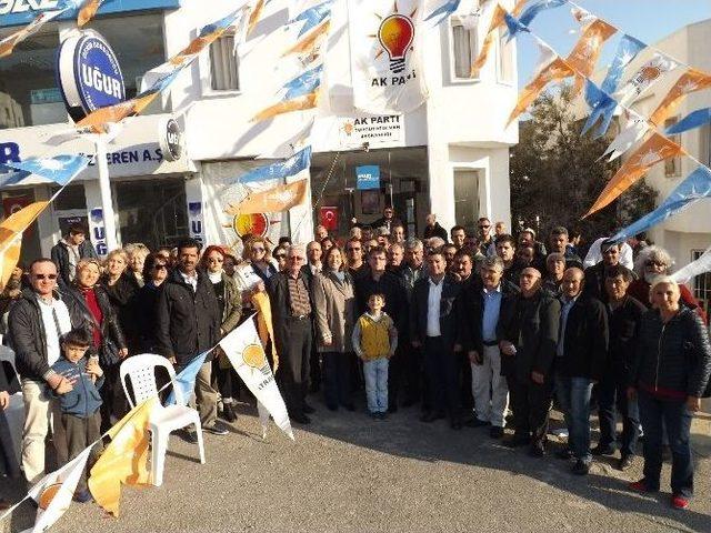 Ak Parti Bodrum İlçe Teşkilatı 7 Haziran Seçimleri İçin Start Verdi