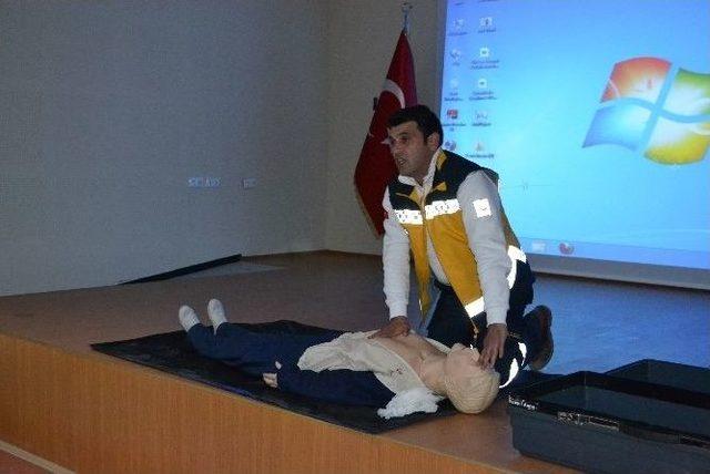 Asp İl Müdürlüğü’nde İlk Yardım Eğitimi 1