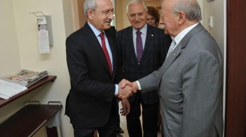 Kılı&ccedil;daroğlu Prof.dr. Aysel Ekşi&rsquo;yi Hastanede Ziyaret Etti