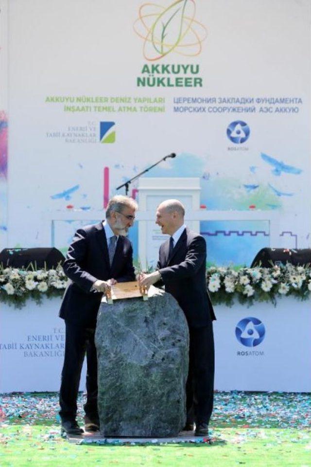 Akkuyu N&uuml;kleer Santrali Deniz Yapılarının Temeli T&ouml;renle Atıldı, &Ccedil;evreciler Eylem Yaptı (3) 1