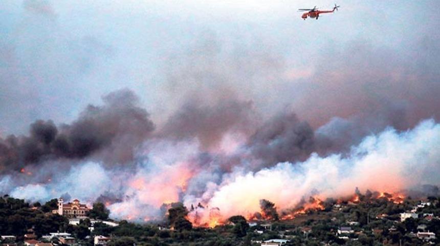 Yunanistan'daki darbeciler yangın faciasından kurtarıldı iddiası!