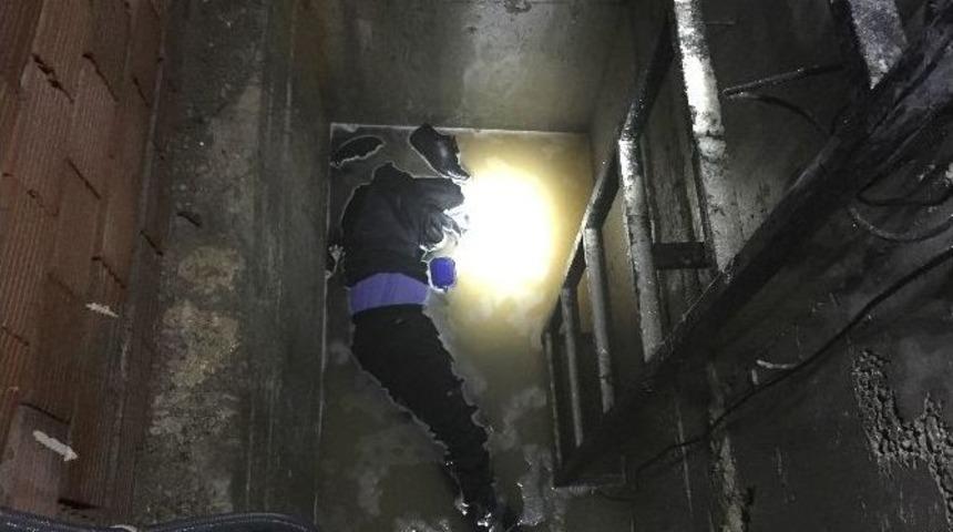 Afyonkarahisar&rsquo;da Bir Kişi D&uuml;şt&uuml;ğ&uuml; Asans&ouml;r Boşluğunda Boğularak Can Verdi