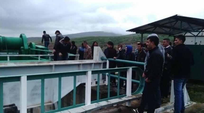 Silvan Myo Elektrik Ve Enerji B&ouml;l&uuml;m&uuml; &Ouml;ğrencilerinden Hes&rsquo;e Teknik Gezi