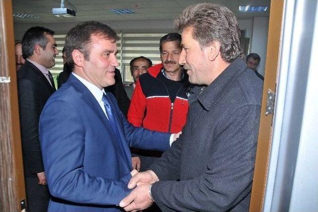 Başkan &Ccedil;imen, İş&ccedil;ilerle Bir Araya Geldi 3