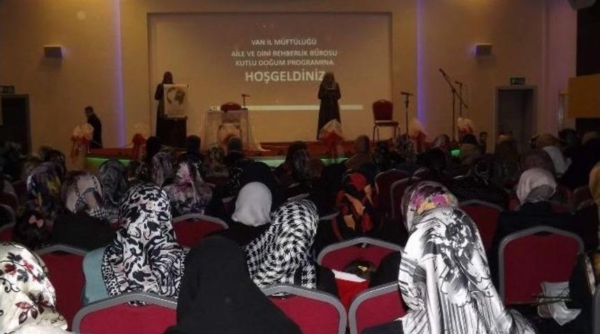 Van&rsquo;da Kutlu Doğum Haftası Etkinliği