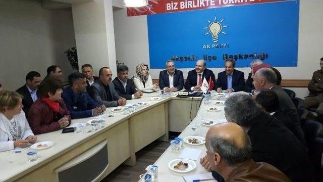 Baloğlu’ndan Akşehir Teşkilatına Ziyaret