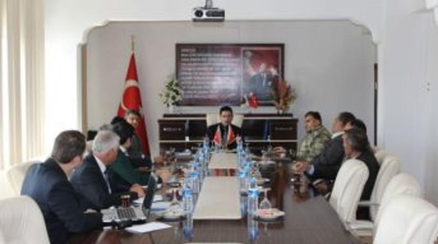 &Ouml;zalp&rsquo;ta Se&ccedil;im G&uuml;venliği Toplantısı Yapıldı